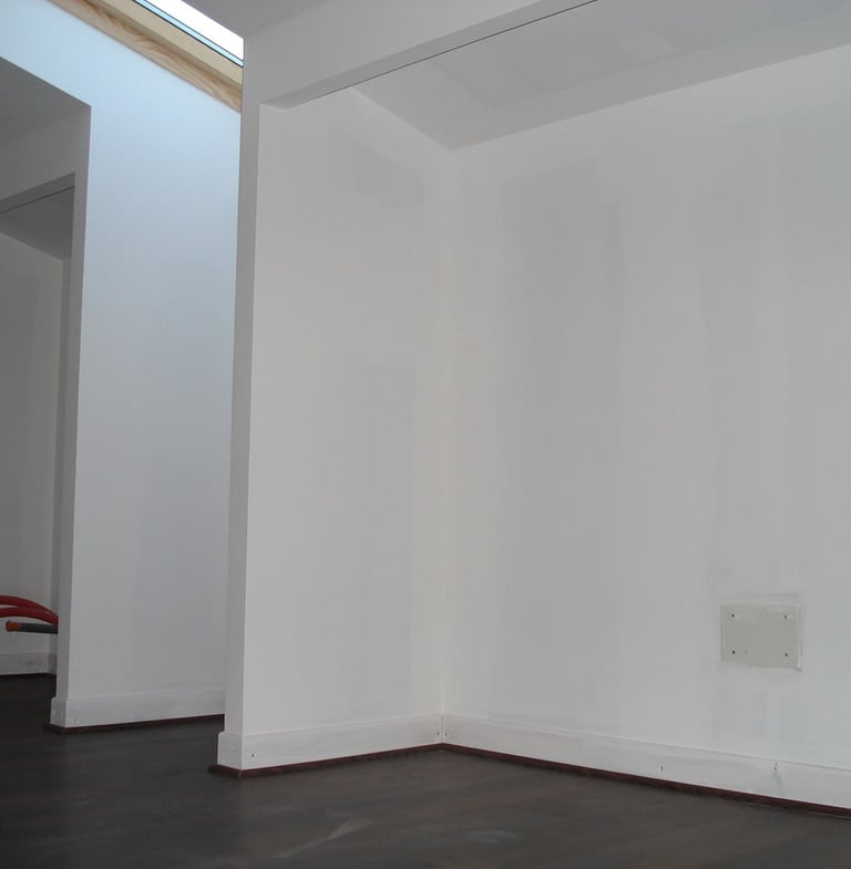 Impression d'un mur de maison neuve