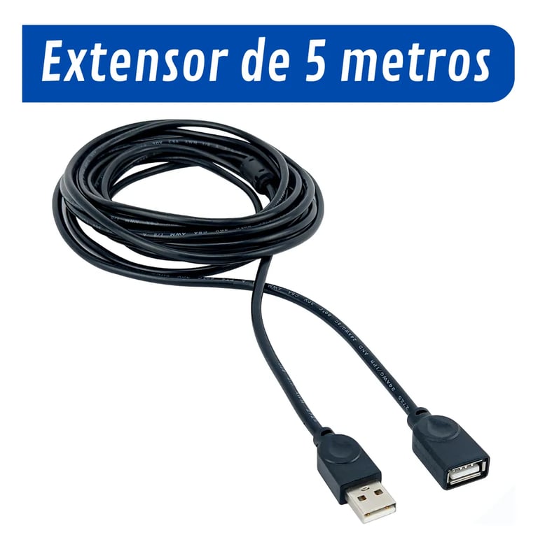 extensor USB de 5 metros
