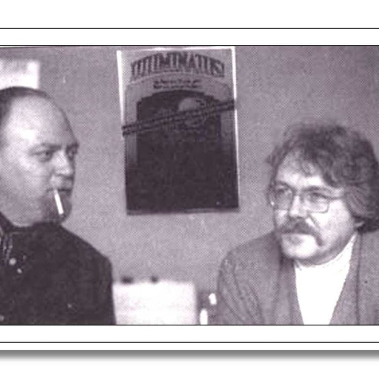 Robert Anton Wilson and Robert Shea The illuminatus 1975