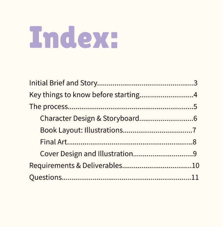 thumbnail listing the content of a Puflibooks free guide