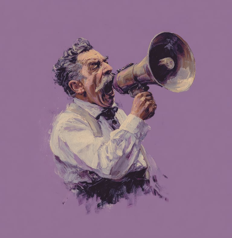 Adffair megaphone and marketing strategies