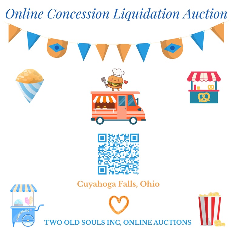 Online Concession Liquidation Auction by Two Old Souls, Inc.