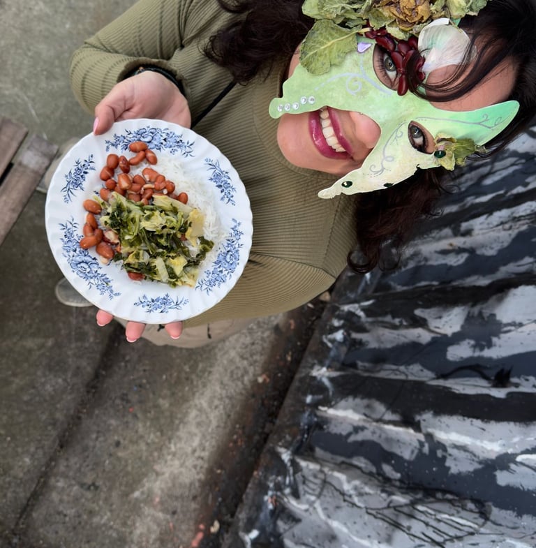 basmati cabbage face mask