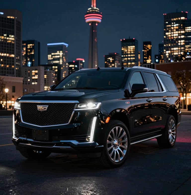 Luxury Cadillac Escalade SUV VIREMONT CHAUFFUER  Toronto