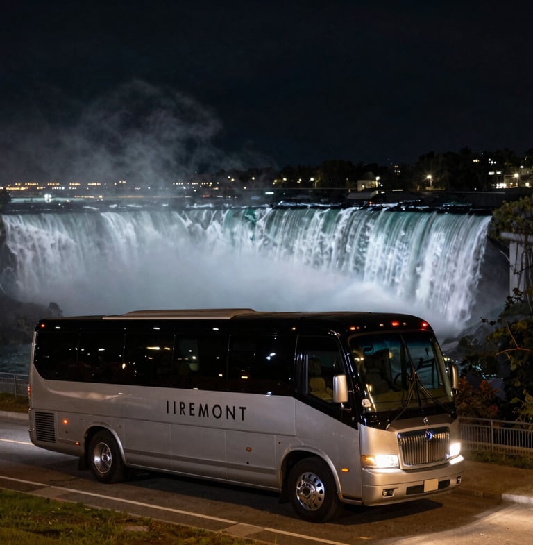 luxury bus VIREMONT CHAUFFUER Toronto limo
