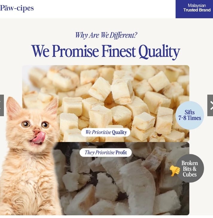 FREEZE DRIED PET TREAT