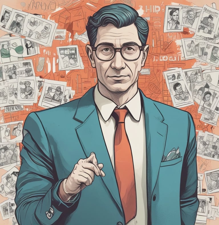 A stack of books is placed on a table with various titles visible, ranging from business negotiation and success strategies to creativity and philanthropy. The books are neatly arranged and the background includes another stack of books slightly out of focus.