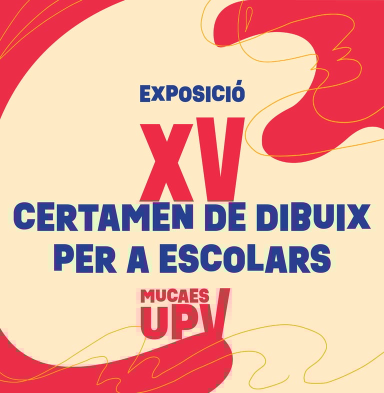 Square para el Certamen de dibujo para escolares de la UPV para redes sociales