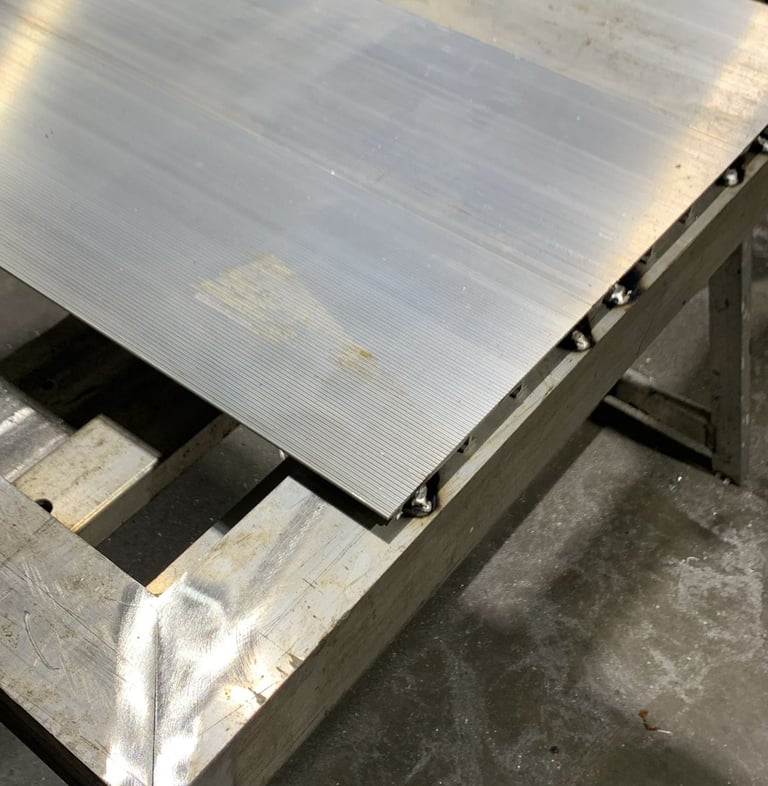 aluminium plank 18 mm dikte