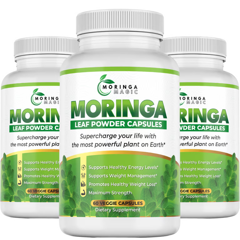 Moringa Leaf Powder Capsules
