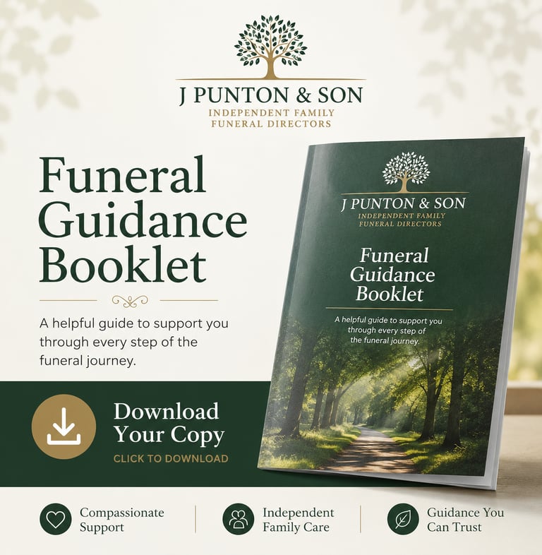 Free Funeral Guidance Booklet