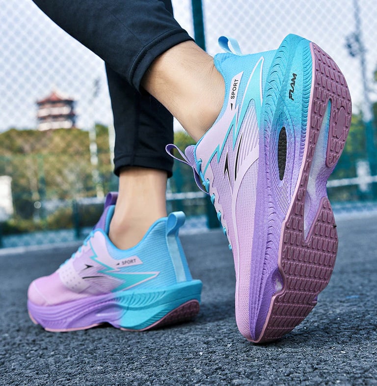 Tênis De Corrida Ultraleve Com Placa De Carbono