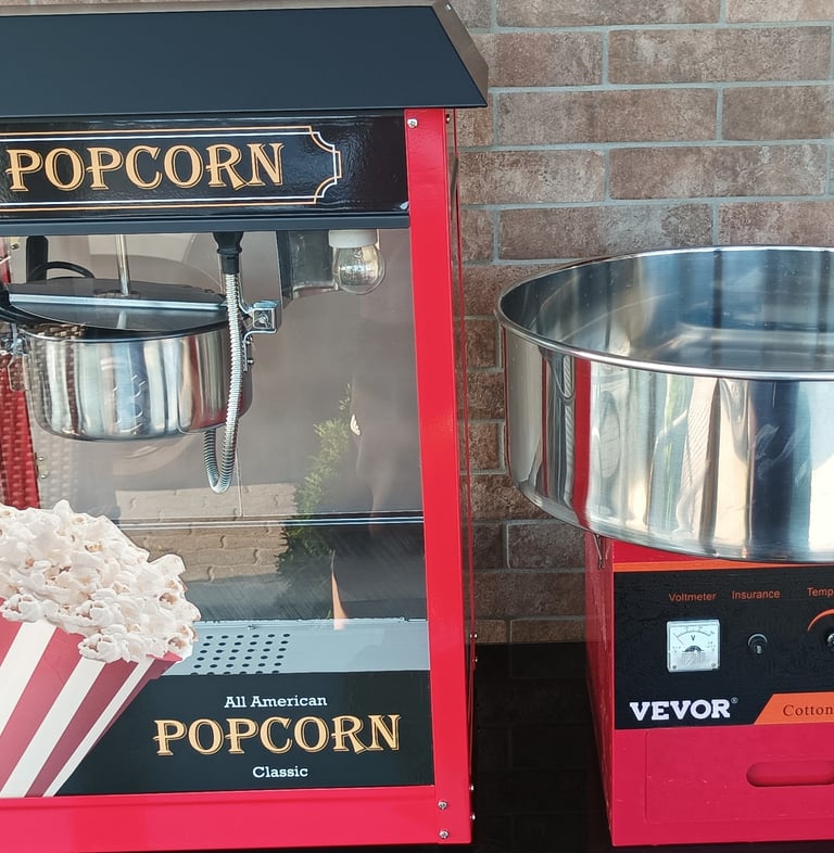 Cukraus vatos ir Popcorn aparato nuoma