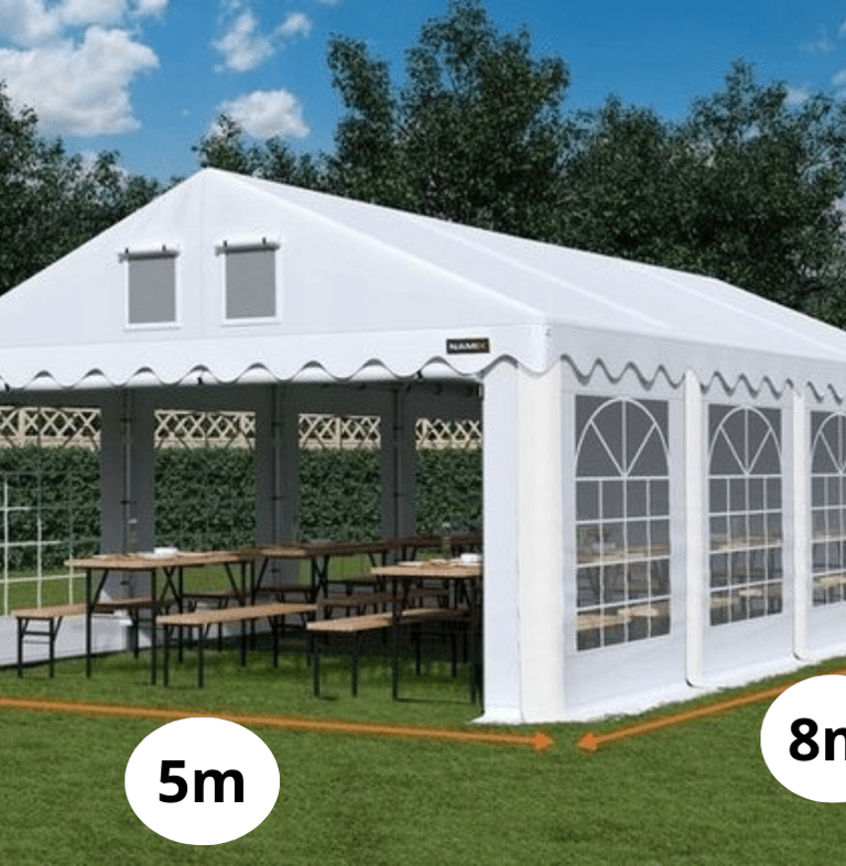 Palapinių ir paviljonų nuoma