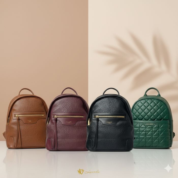 Sacs à dos pour femme David Jones en cuir synthétique – Luanda Genève