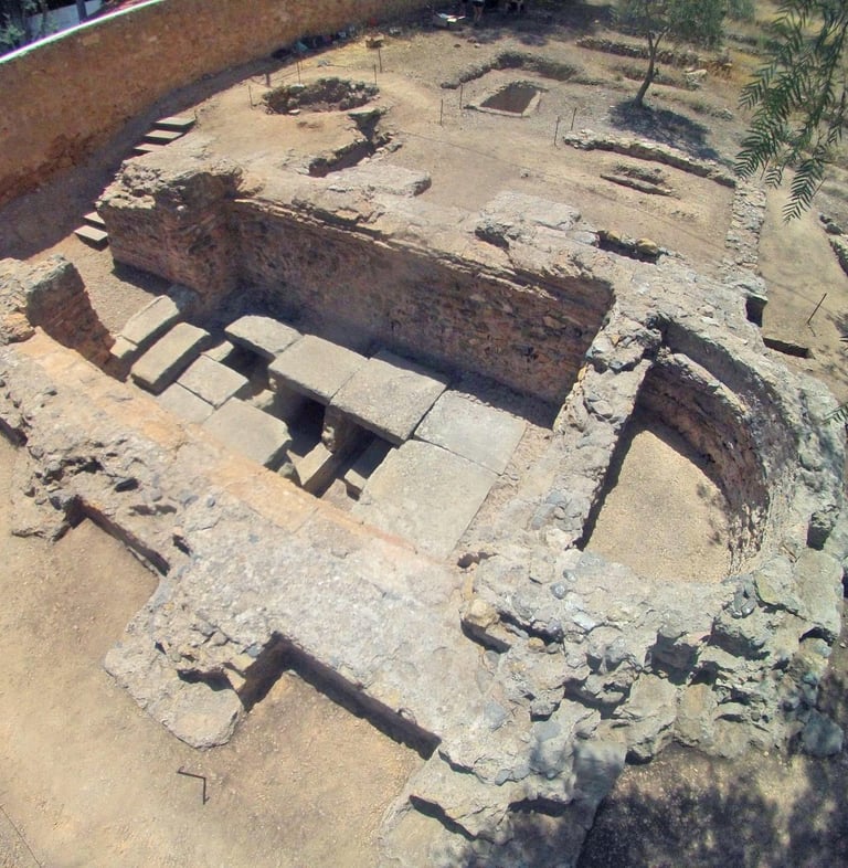 The Martyrium of La Alberca, a district of the city of Murcia, is a Roman mausoleum that has been da