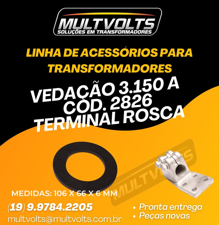 Vedação (Borracha) BT 3150 Cod.2826