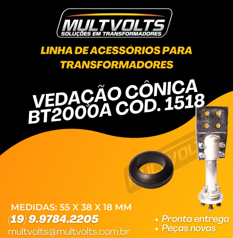 Vedação (Borracha) BT 2000 Cod.1518 