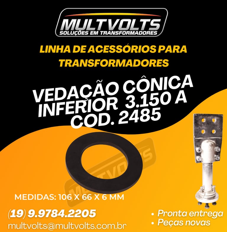 Vedação (Borracha) BT 3150 Cod.2485 