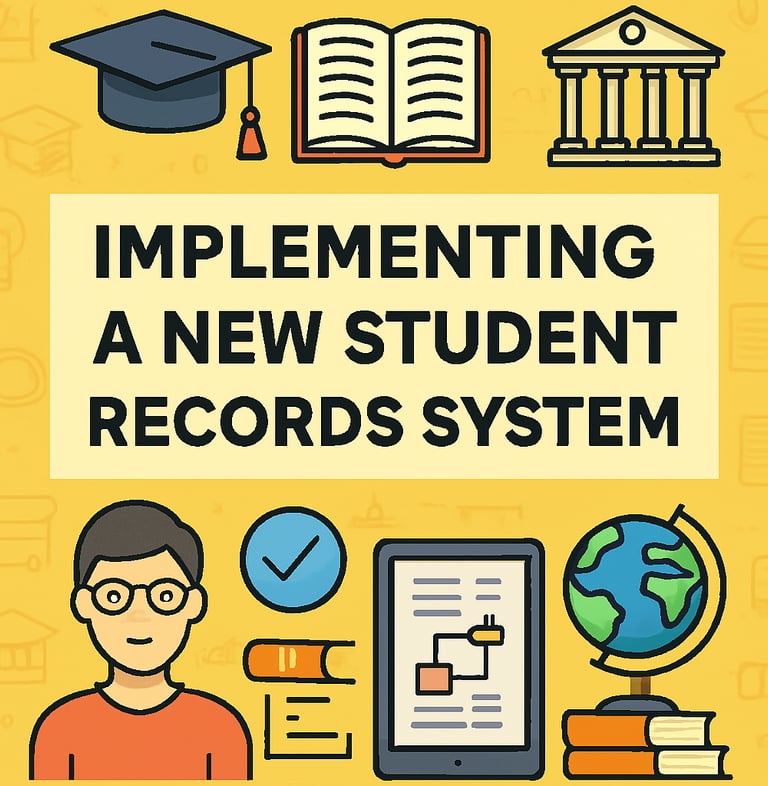 Implementing a New Student Records System