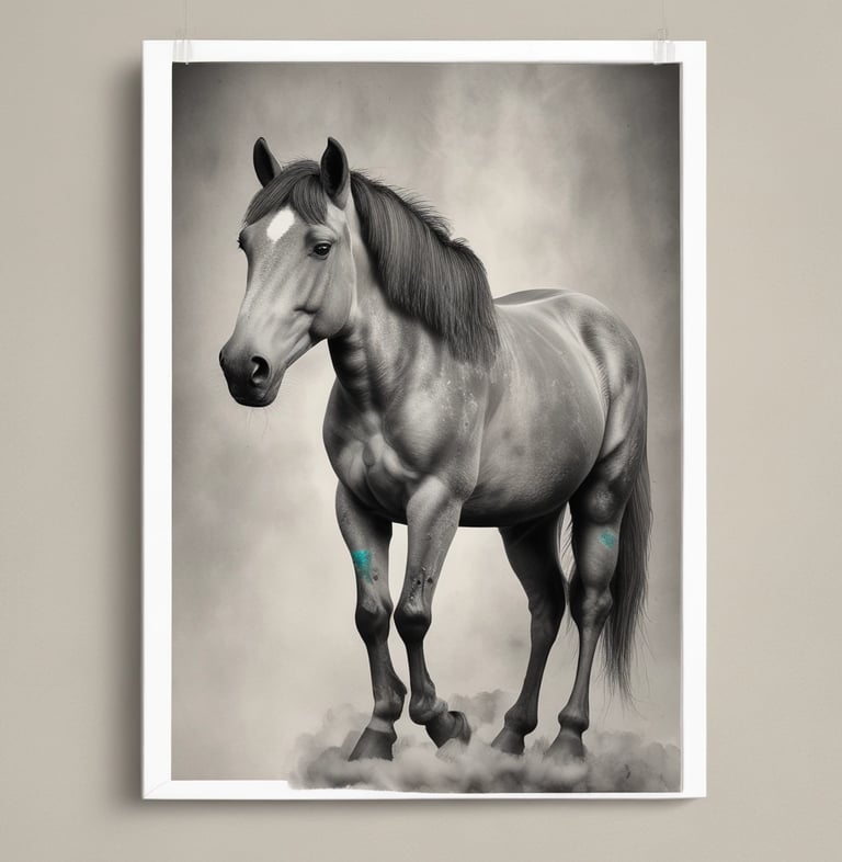 A collection of white mugs with bright red Kuda Beruang logos arranged on a shelf