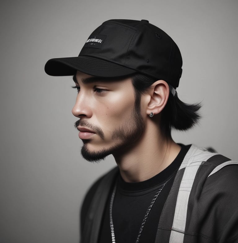 A collection of white mugs with bright red Kuda Beruang logos arranged on a shelf