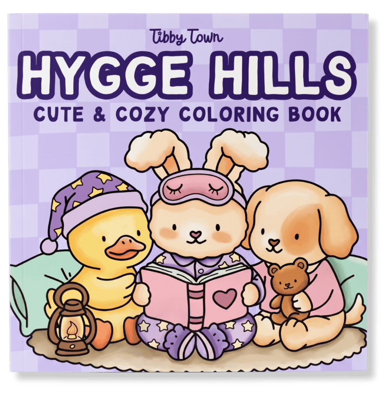 Hygge Hills Cute & Cozy Coloring Book Product Photo