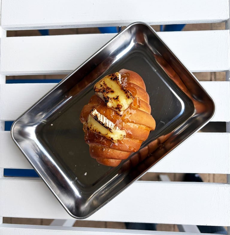Fig & Brie Brulee Shio Pan by Patisserie BLEU in Leeming Perth.