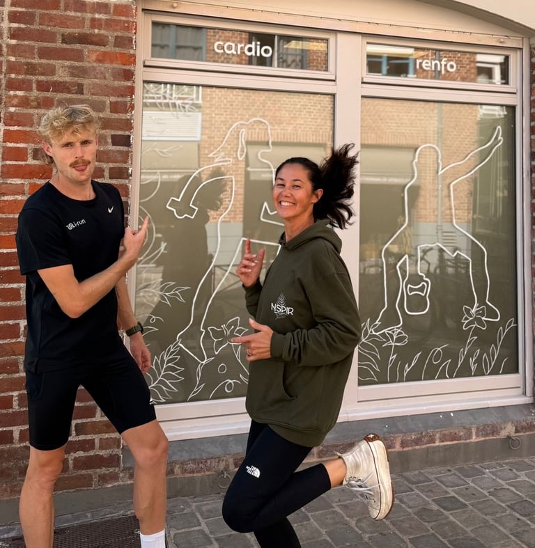 TiSomé Outdoor qui collabore avec un studio de Yoga 