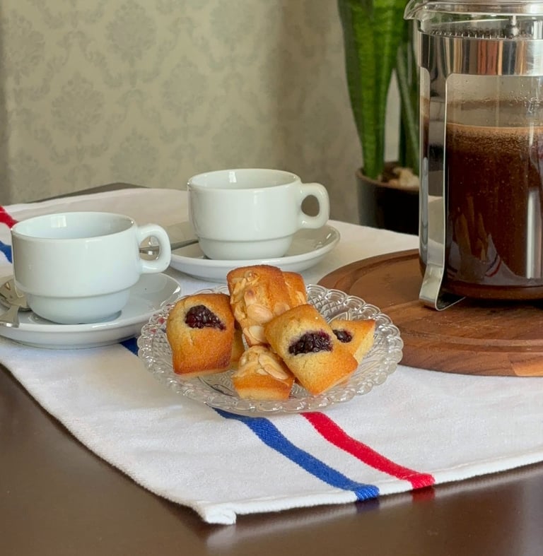 Financier y Palet Breton