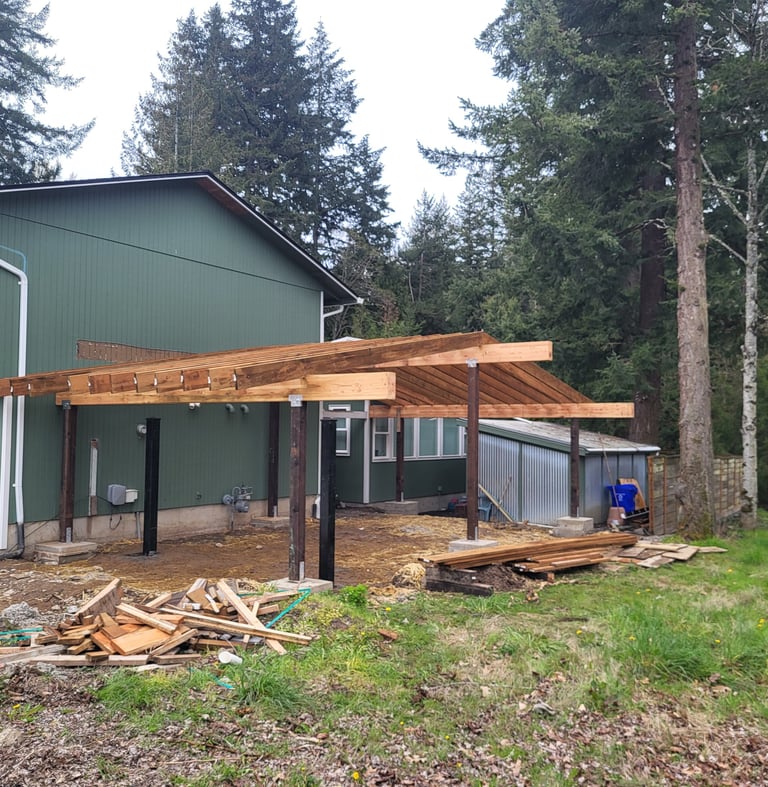 new carport addition