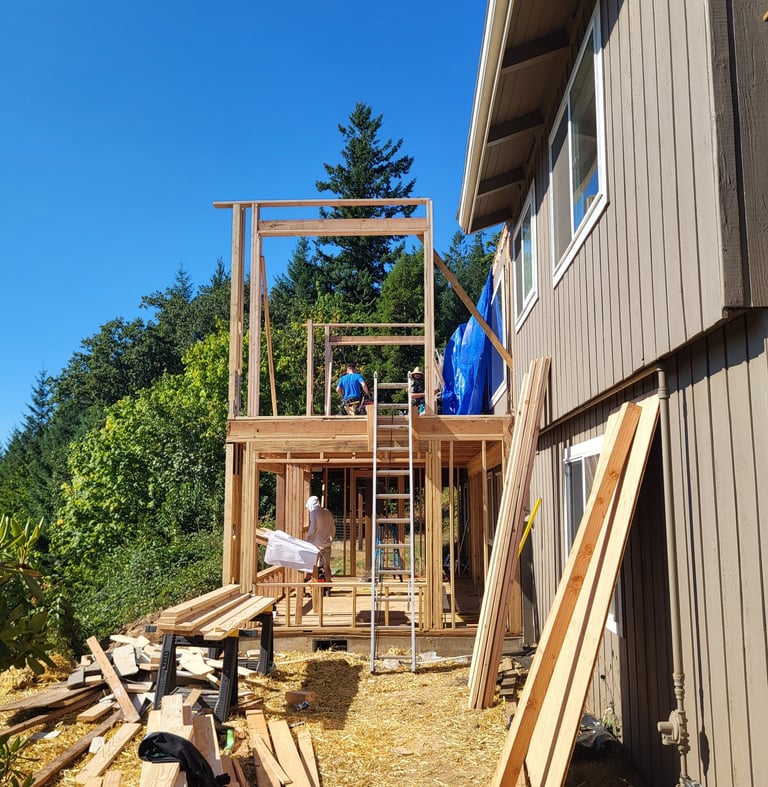 2-story home addition