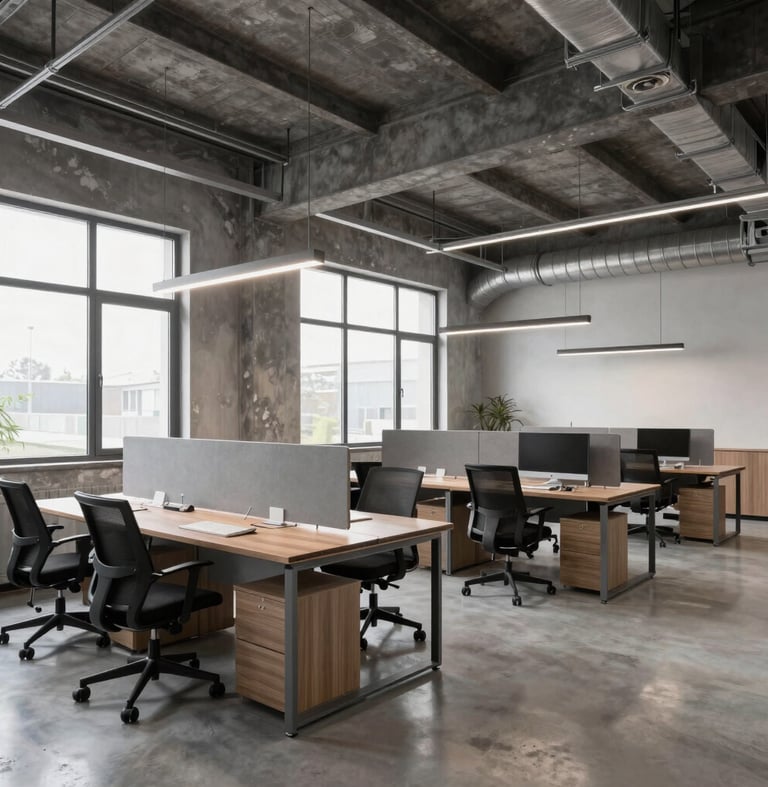black and brown chairs and tables