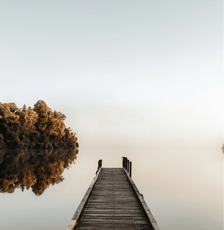 Individualios holistinės sesijos - tiltas ežere