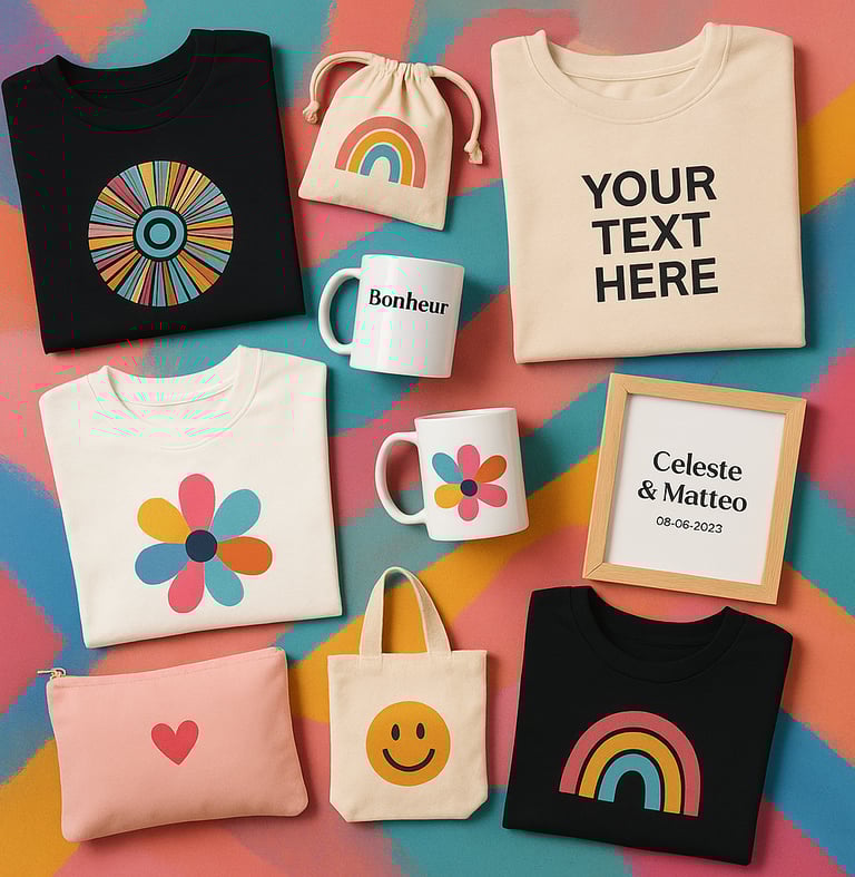 objets vêtements personnalisés