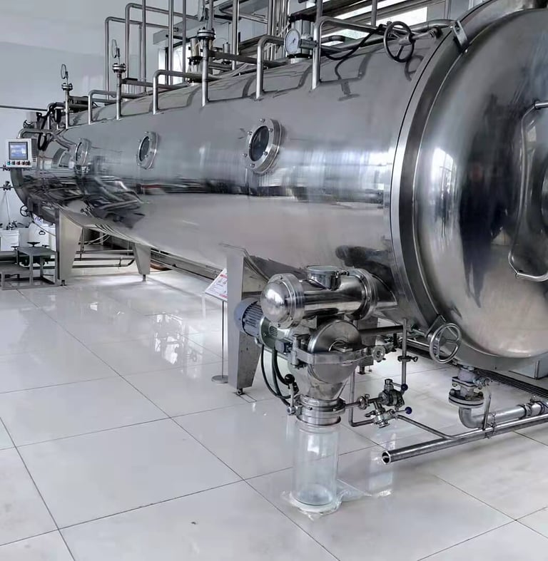 Microwave Belt Vacuum Drying
