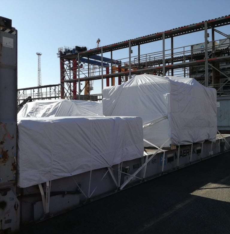 Project cargo and OOG shipping for oversized industrial equipment