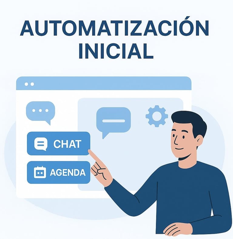 Sistema automatizado para atención 24/7 y programación de citas online