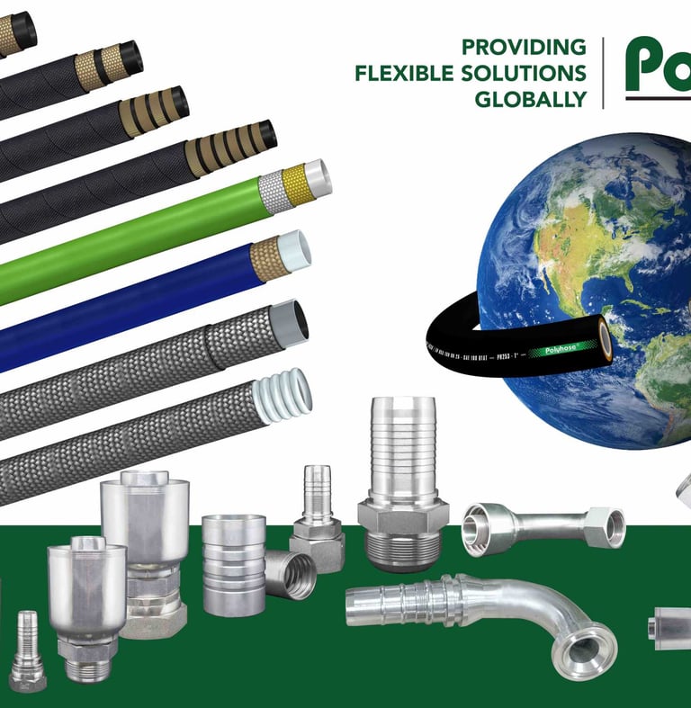 Hydraulic & Pneumatic Hoses suitable for all types of Hydraulic & Pneumatic Applications