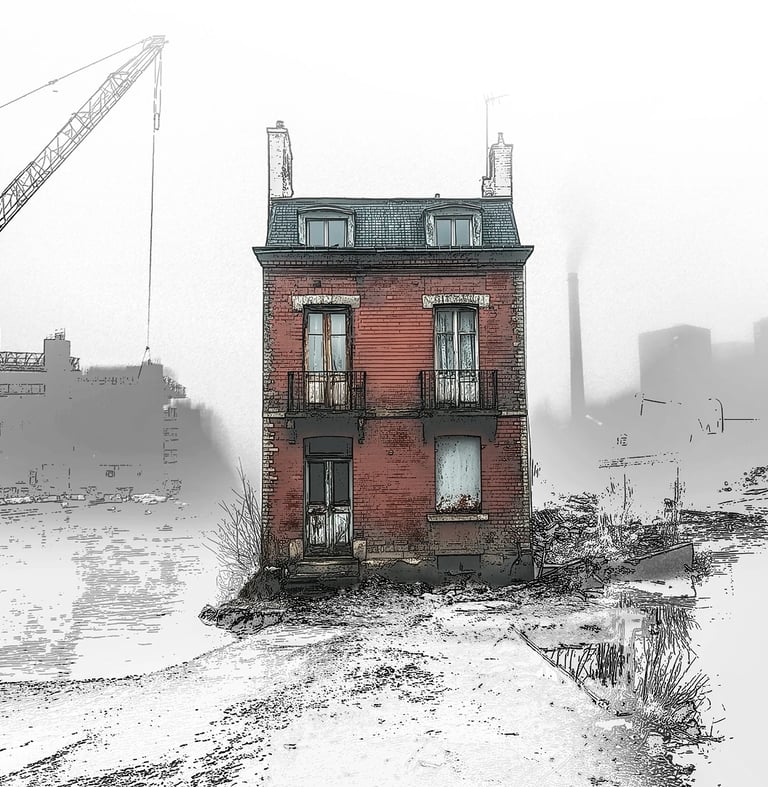 Spectacle - LICHEN - Compagnie Le Théâtre de L'Imprévu - Illustration Anne Cabarbaye - ARTEPHILE AVIGNON OFF 2026