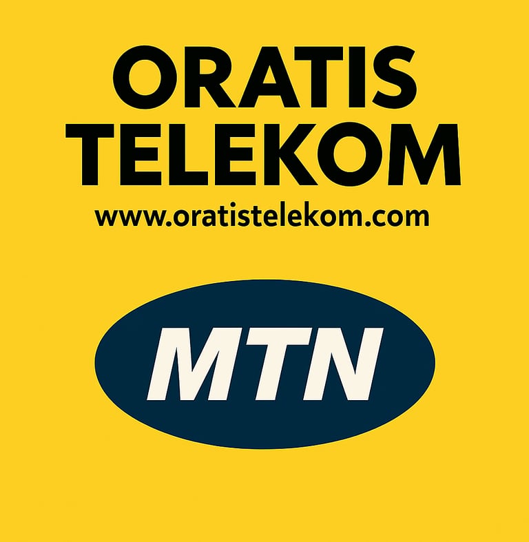 MTN kontör afişi - Oratis Telekom, www.oratistelekom.com