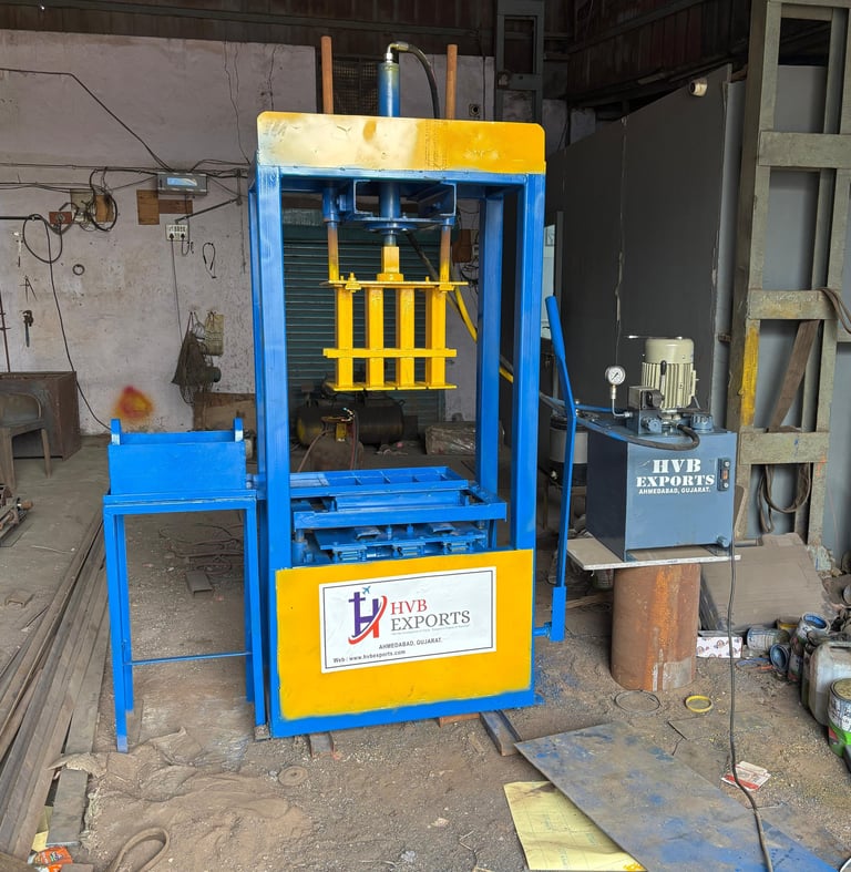 Manual Hydraulic Brick Making Machine
