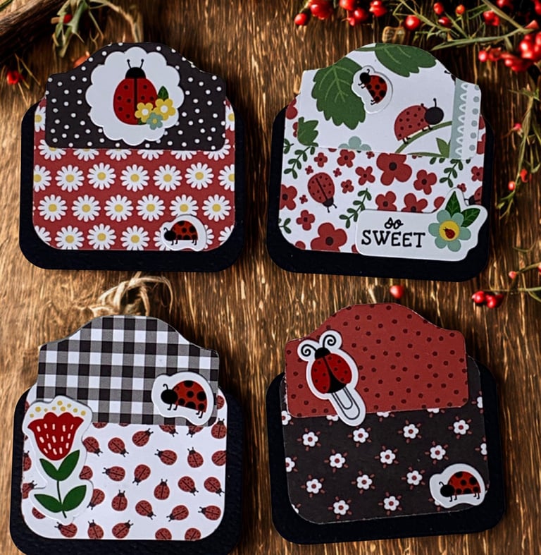 Lady bug hidden paper clips