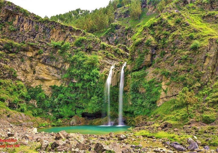 Sajikot waterfall beautiful picture 