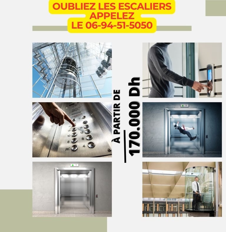 Haute Qualité Ascenseur Maroc 