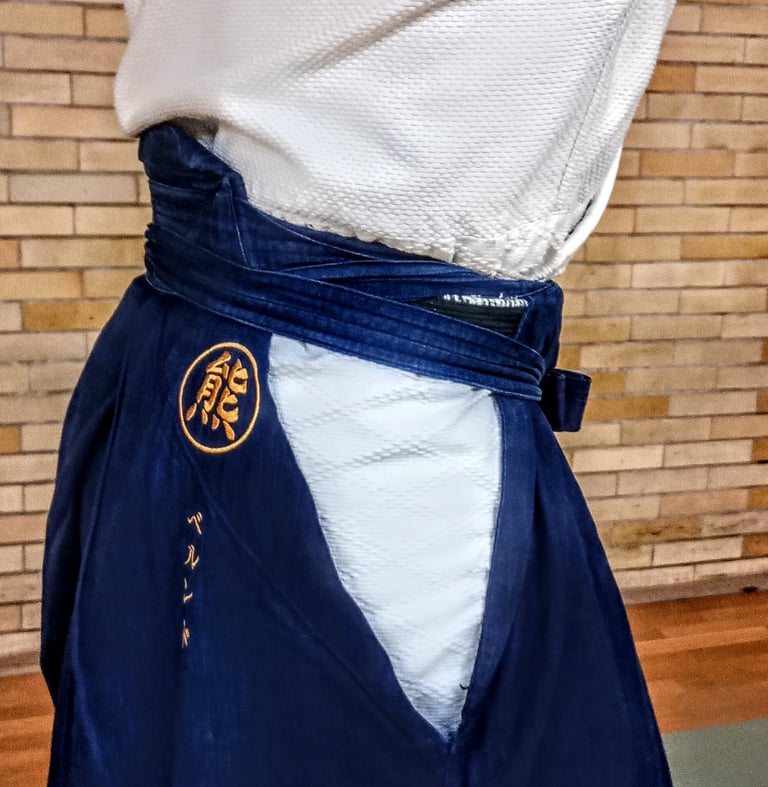 Aikido Hakama des Kumo Aikido Dojo Mainz