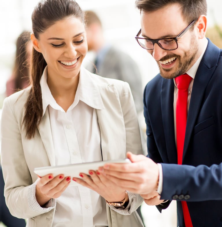 The Leadership Circuit in action: colleagues making decisions to get results.