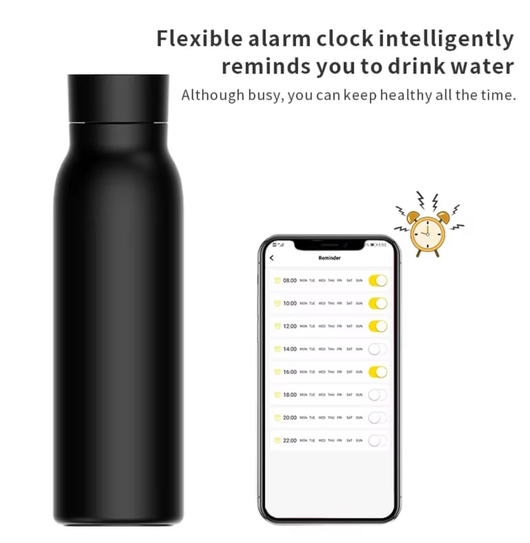 Bluetooth Smart Water Bottle 