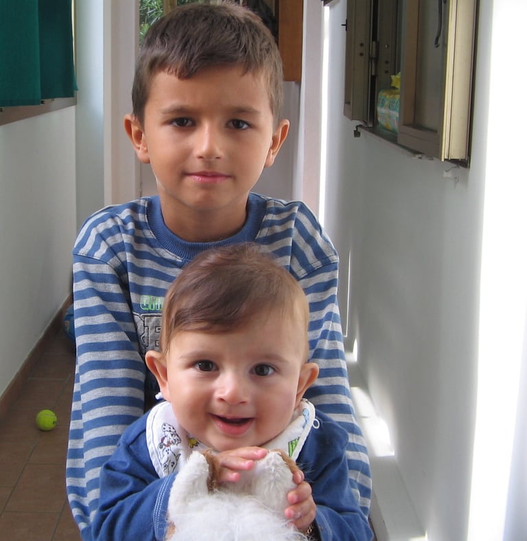 Gabriel e Viktor in una pausa di gioco