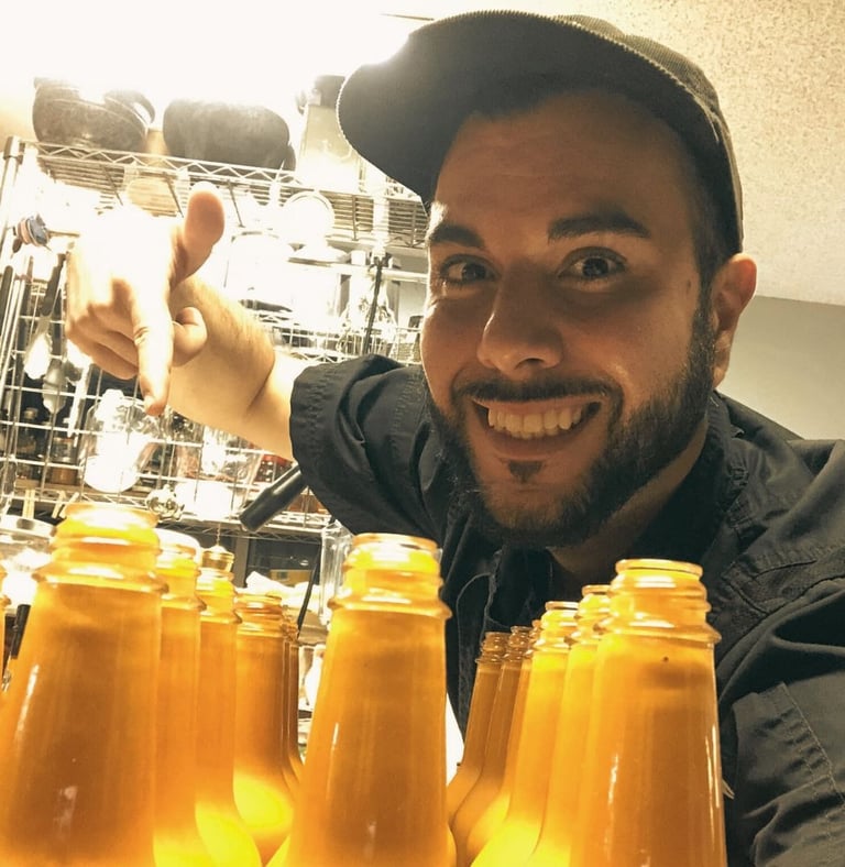 Sam's Hot Pepper Sauce Pepper, Chef Sam